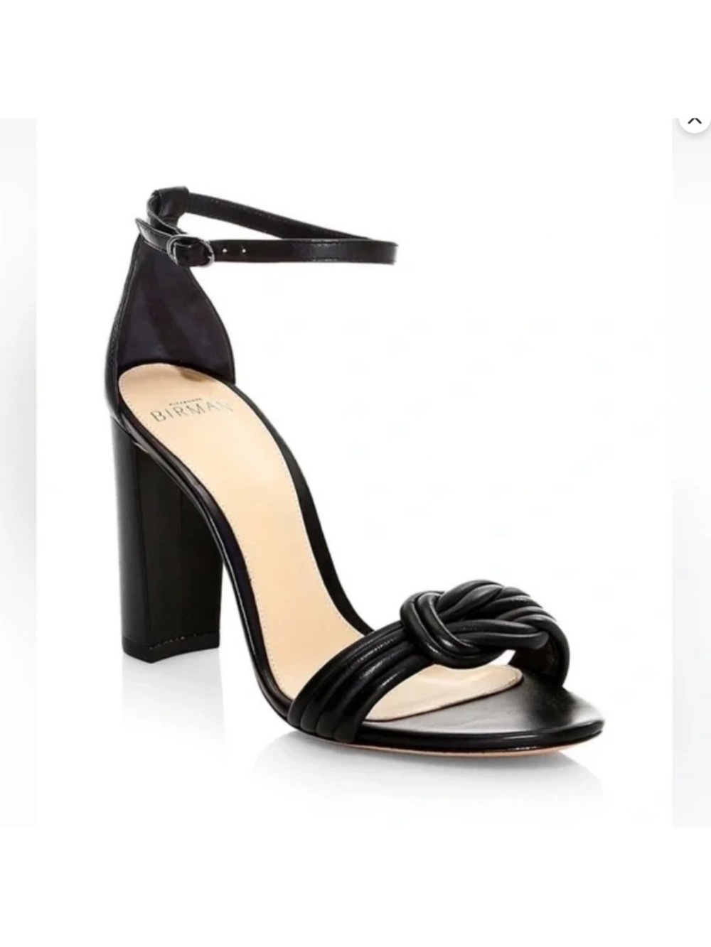 Alexandre Birman Vicky Knotted Leather Sandals